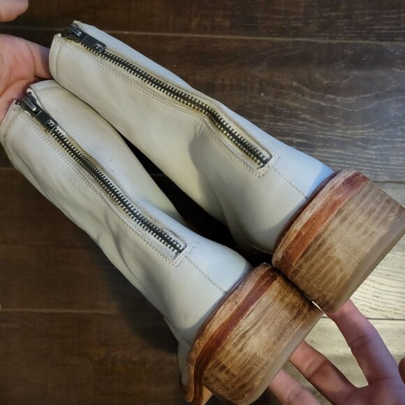 NEW Free People Santa Fe Lace up Boots Womens 8 Boho Cottagecore Y2K Rustic - Picture 4 of 9